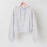 オートミール | フード付きショート裏毛プルオーバー | GORGE 