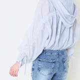 《軽やかシアー×ドロスト映え》レディース シアーパーカー クロップド丈 春夏秋 | GORGE  | 詳細画像19 