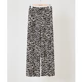 BK/オフ | レディース ゆるプリーツワイドパンツ ウエストゴム | GORGE