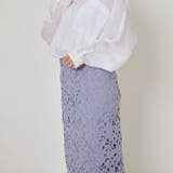 《総レース×タイトシルエット》レディース ナロースカート ロング丈 | GORGE  | 詳細画像8 