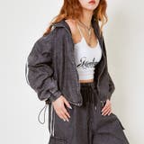 ラインデニムドローコードショート丈ブルゾン | GORGE  | 詳細画像11 