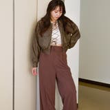 ショート丈合皮ブルゾン | GORGE  | 詳細画像10 