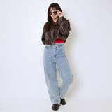 ショート丈合皮ブルゾン | GORGE  | 詳細画像12 