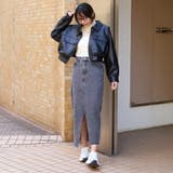 ショート丈合皮ブルゾン | GORGE  | 詳細画像3 