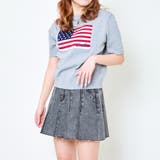 アメリカ半袖ニットトップス | GORGE  | 詳細画像4 