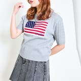 アメリカ半袖ニットトップス | GORGE  | 詳細画像6 