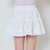 《ふんわりフリル×ドビーコットン》レディース ミニスカパン 美脚見え 春夏秋 | GORGE  | 詳細画像12 