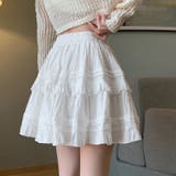 《ふんわりフリル×ドビーコットン》レディース ミニスカパン 美脚見え 春夏秋 | GORGE  | 詳細画像31 