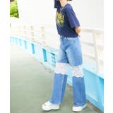 レース付きデニムパンツ | GORGE | 詳細画像21