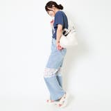 レース付きデニムパンツ | GORGE | 詳細画像10