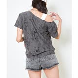 《デニム蝶×ワンショル風》クラッシュTシャツ/個性派エモ映え | GORGE | 詳細画像10