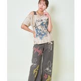 《デニム蝶×ワンショル風》クラッシュTシャツ/個性派エモ映え | GORGE | 詳細画像28