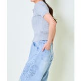 《ダブルジップ×ロゴ刺繍》ストリートニットトップ/WZIPカーデ | GORGE | 詳細画像24