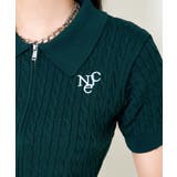 《ダブルジップ×ロゴ刺繍》ストリートニットトップ/WZIPカーデ | GORGE | 詳細画像14