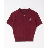 《ダブルジップ×ロゴ刺繍》ストリートニットトップ/WZIPカーデ | GORGE | 詳細画像18