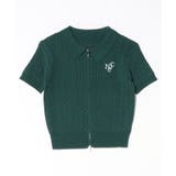 《ダブルジップ×ロゴ刺繍》ストリートニットトップ/WZIPカーデ | GORGE | 詳細画像19