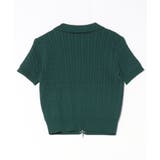 《ダブルジップ×ロゴ刺繍》ストリートニットトップ/WZIPカーデ | GORGE | 詳細画像20