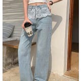 チュールレース付きデニムパンツ | GORGE | 詳細画像5