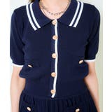 《2点セットで着映え》レディース 金ボタンニット×プリーツスカートSETUP 春… | GORGE  | 詳細画像14 