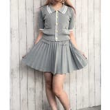 《2点セットで着映え》レディース 金ボタンニット×プリーツスカートSETUP 春… | GORGE  | 詳細画像4 