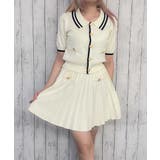 《2点セットで着映え》レディース 金ボタンニット×プリーツスカートSETUP 春… | GORGE  | 詳細画像6 