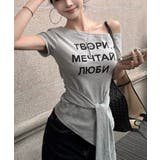 アシンメトリーオフショルTシャツ | GORGE | 詳細画像17