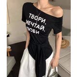 アシンメトリーオフショルTシャツ | GORGE | 詳細画像18