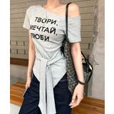 アシンメトリーオフショルTシャツ | GORGE | 詳細画像27