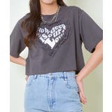 ハートフリルグリッタータンタケTシャツ | GORGE | 詳細画像4