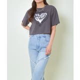 ハートフリルグリッタータンタケTシャツ | GORGE | 詳細画像5