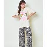 花柄刺しゅうＴシャツ | GORGE  | 詳細画像3 