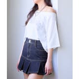 ワンショルラインストーンTシャツ | GORGE | 詳細画像7