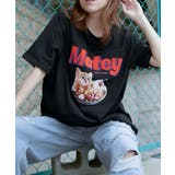 CATハブラシ刺繍Tシャツ | GORGE | 詳細画像1