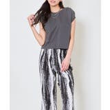 《タックショルダー×コンパクト丈》レディース フレンチスリーブTシャツ シンプル | GORGE  | 詳細画像13 