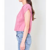 《タックショルダー×コンパクト丈》レディース フレンチスリーブTシャツ シンプル | GORGE  | 詳細画像20 