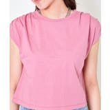 《タックショルダー×コンパクト丈》レディース フレンチスリーブTシャツ シンプル | GORGE  | 詳細画像24 