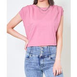 《タックショルダー×コンパクト丈》レディース フレンチスリーブTシャツ シンプル | GORGE  | 詳細画像3 