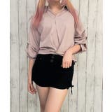 ラベンダー | レディース ポリエステル スキッパーシャツ | GORGE 