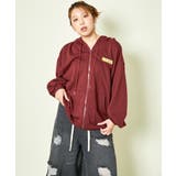 《バックロゴ×花柄プリント》ZIPパーカー/ゆるカワ抜け感◎ | GORGE | 詳細画像17