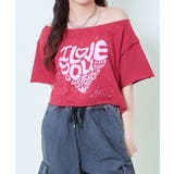 ピンク | ケミカル加工ハートロゴタンタケTシャツ | GORGE