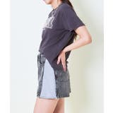 《ラメ刺繍ロゴ》レディース 半袖Tシャツ カジュアル 春夏秋 | GORGE  | 詳細画像9 