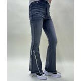 デニムフリンジフレアパンツ | GORGE  | 詳細画像1 