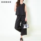 ZIPレーヨン麻セットアップ | GORGE | 詳細画像1