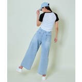 ハートタタキツケダメージデニムパンツ | GORGE | 詳細画像3