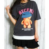 チャコール | レディース オーバーサイズTシャツ 体型カバー | GORGE