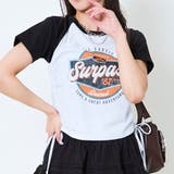 《ドロスト裾×ラグランスリーブ》ロゴプリントT/1枚でサマ見え | GORGE | 詳細画像11