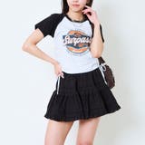 《ドロスト裾×ラグランスリーブ》ロゴプリントT/1枚でサマ見え | GORGE | 詳細画像12