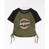 《ドロスト裾×ラグランスリーブ》ロゴプリントT/1枚でサマ見え | GORGE | 詳細画像2