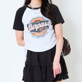 《ドロスト裾×ラグランスリーブ》ロゴプリントT/1枚でサマ見え | GORGE | 詳細画像6