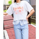 オフホワイト | レディース グラフィックTシャツ カジュアル | GORGE